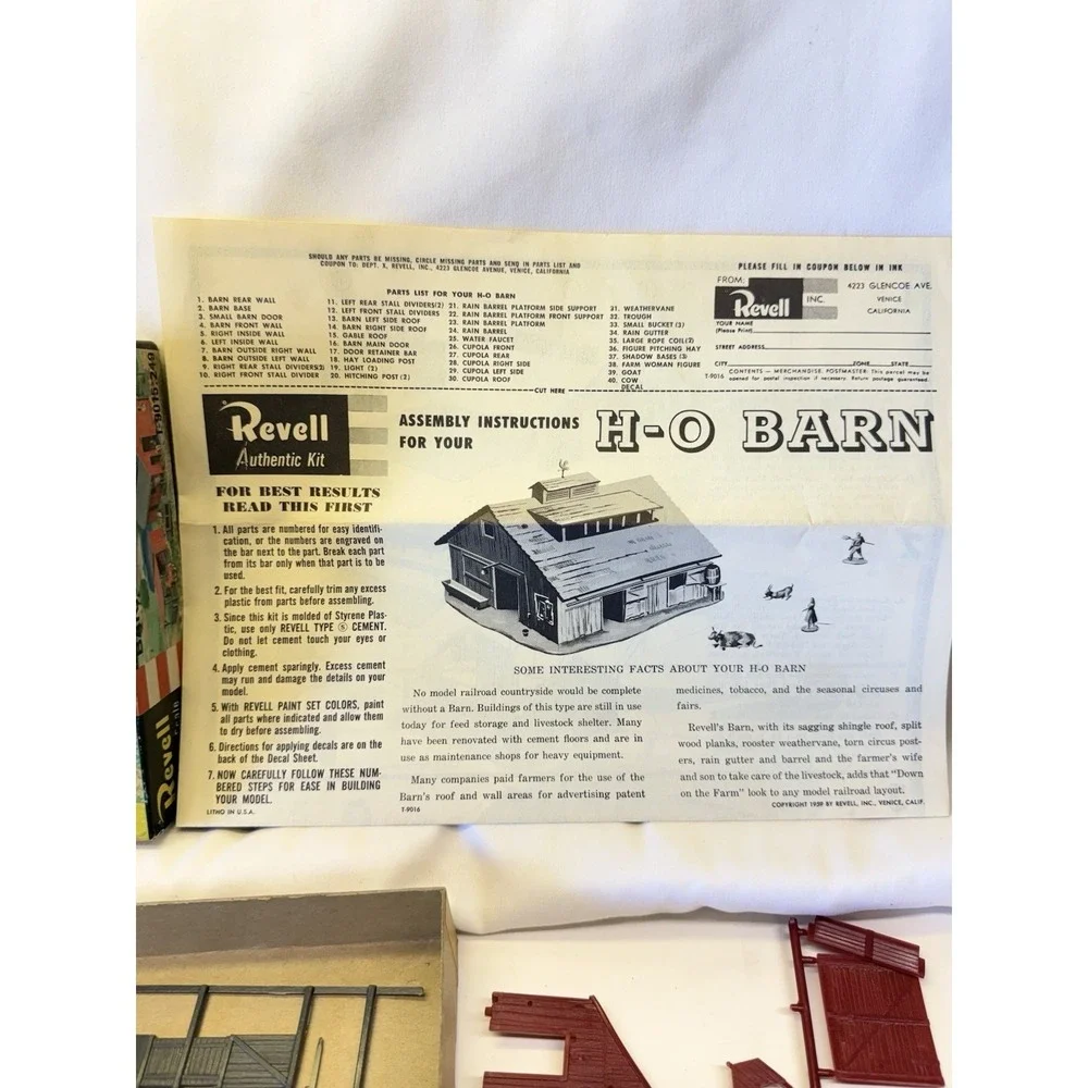 Revell 9015 service feedback