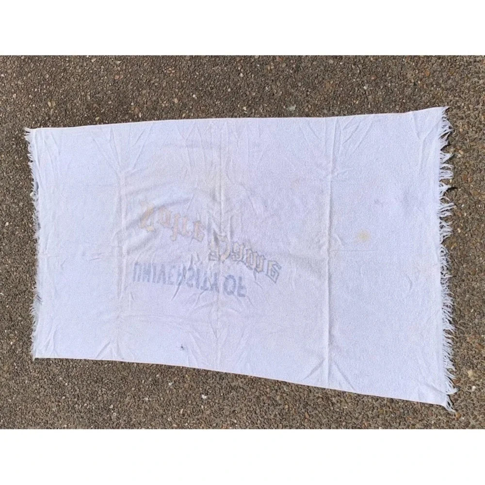 Vintage University‎ of Notre Dame Fighting Irish Fringe Beach Pool Towel