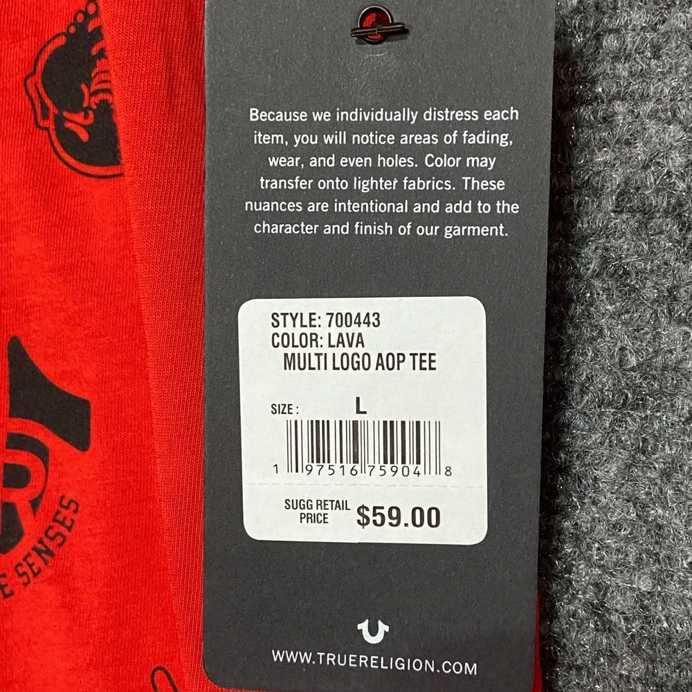 True Religion regular logos
