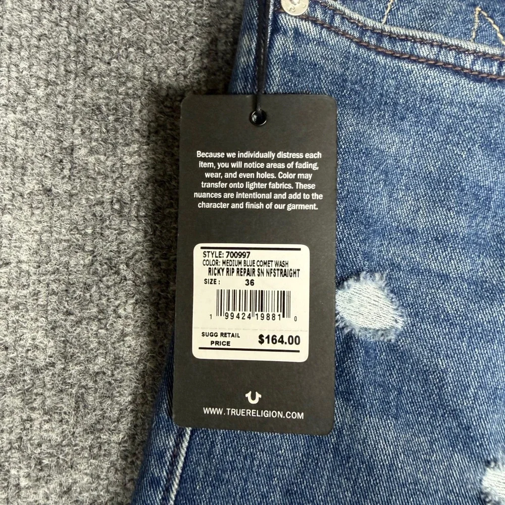 True Religion rugged pants religion