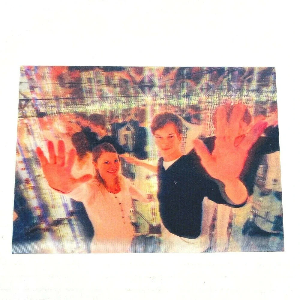Phaeno Wolfsburg Germany Photo Waving‎ 3-D Postcard