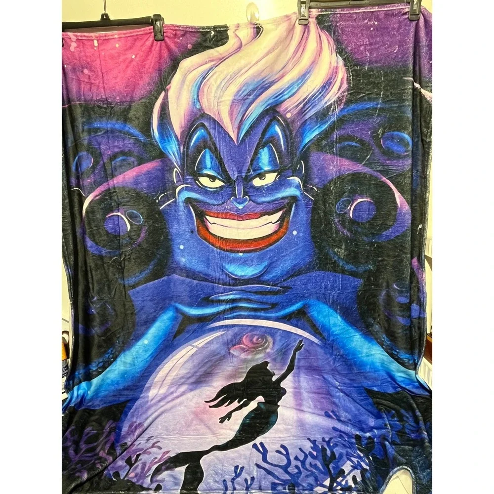 Disney The Little Mermaid Ursula Sea Witch Beach Towel oversized