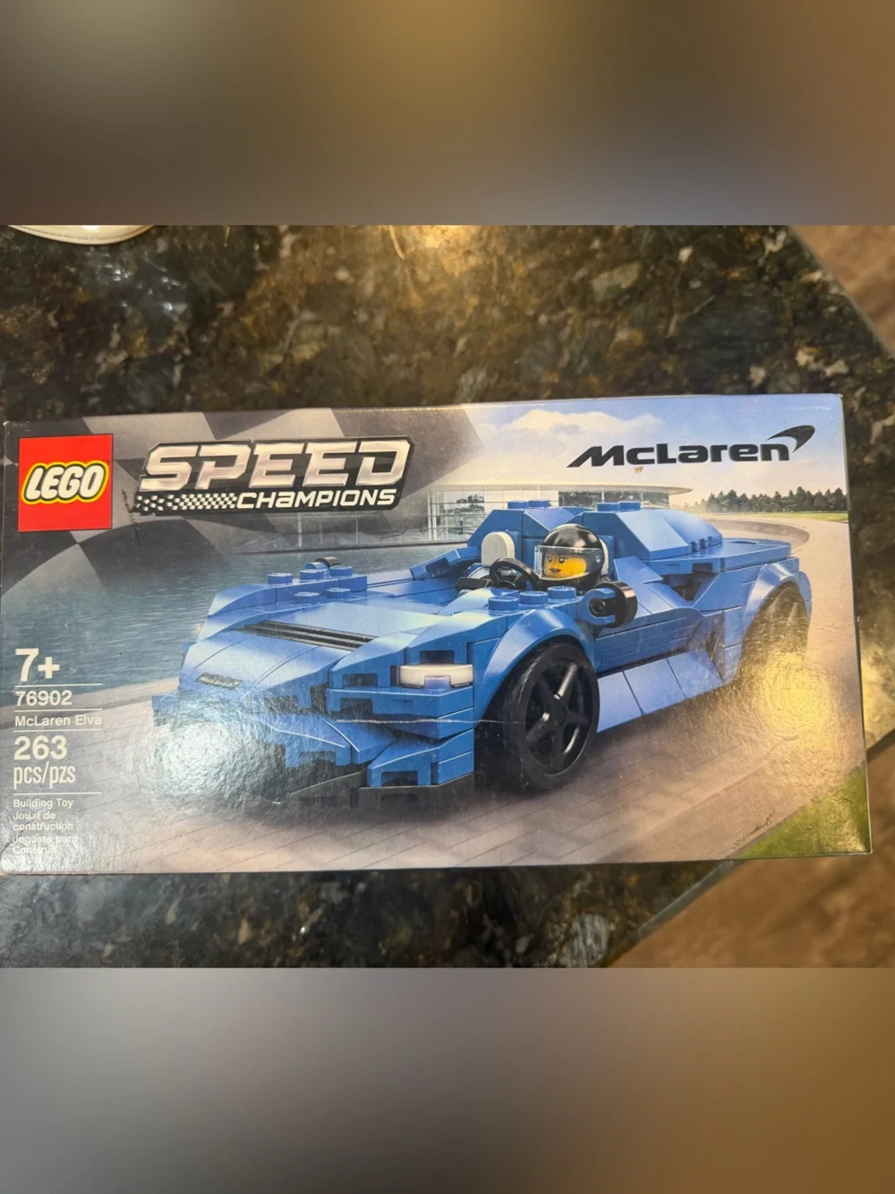 LEGO Speed Champions McLaren Blue Race Car Building Set