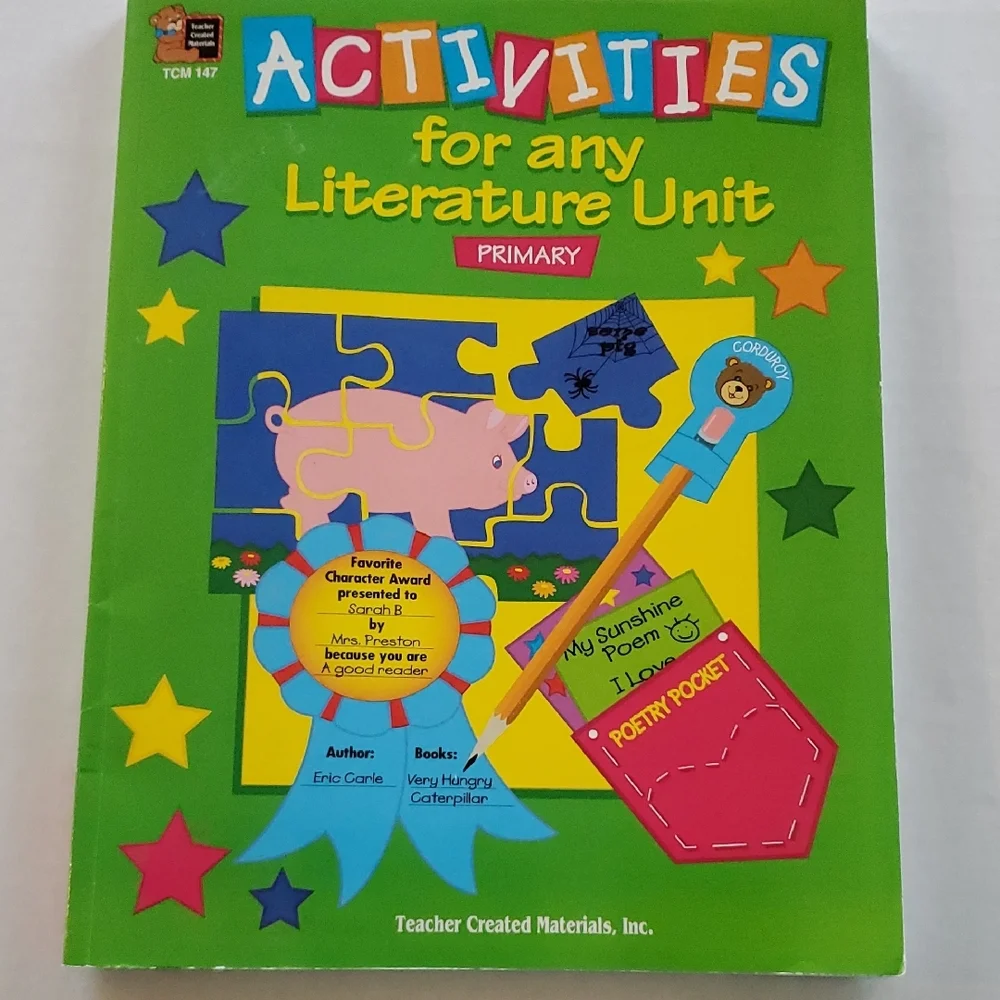 Activities Book for Kids - Green