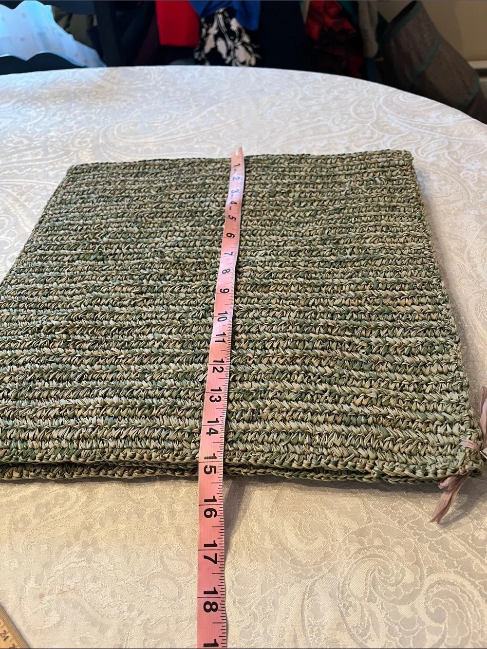 Gather handwoven green