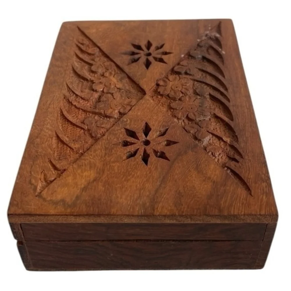 Wooden vintage brown
