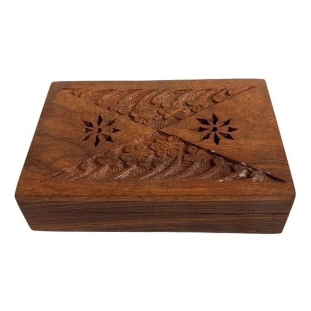 Wooden vintage brown