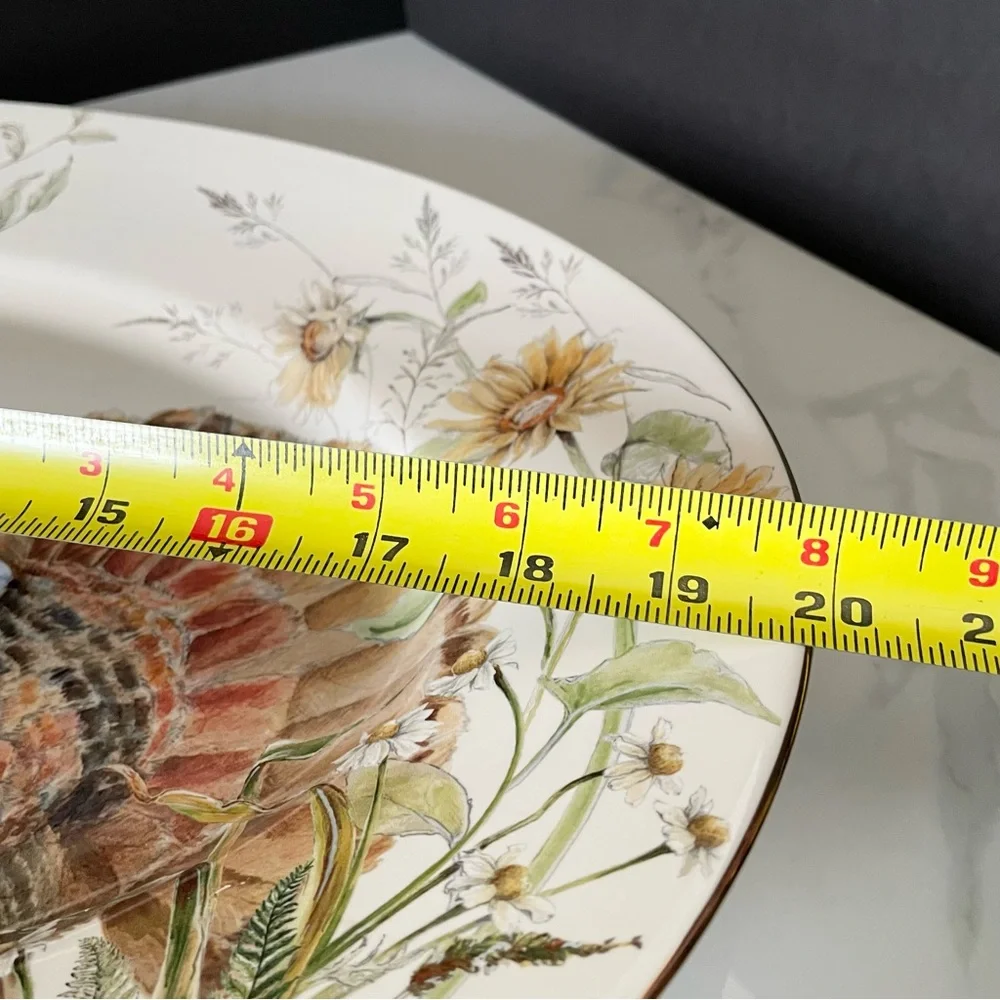 Bedford Harvest Turkey Serving Platter by Pottery Barn