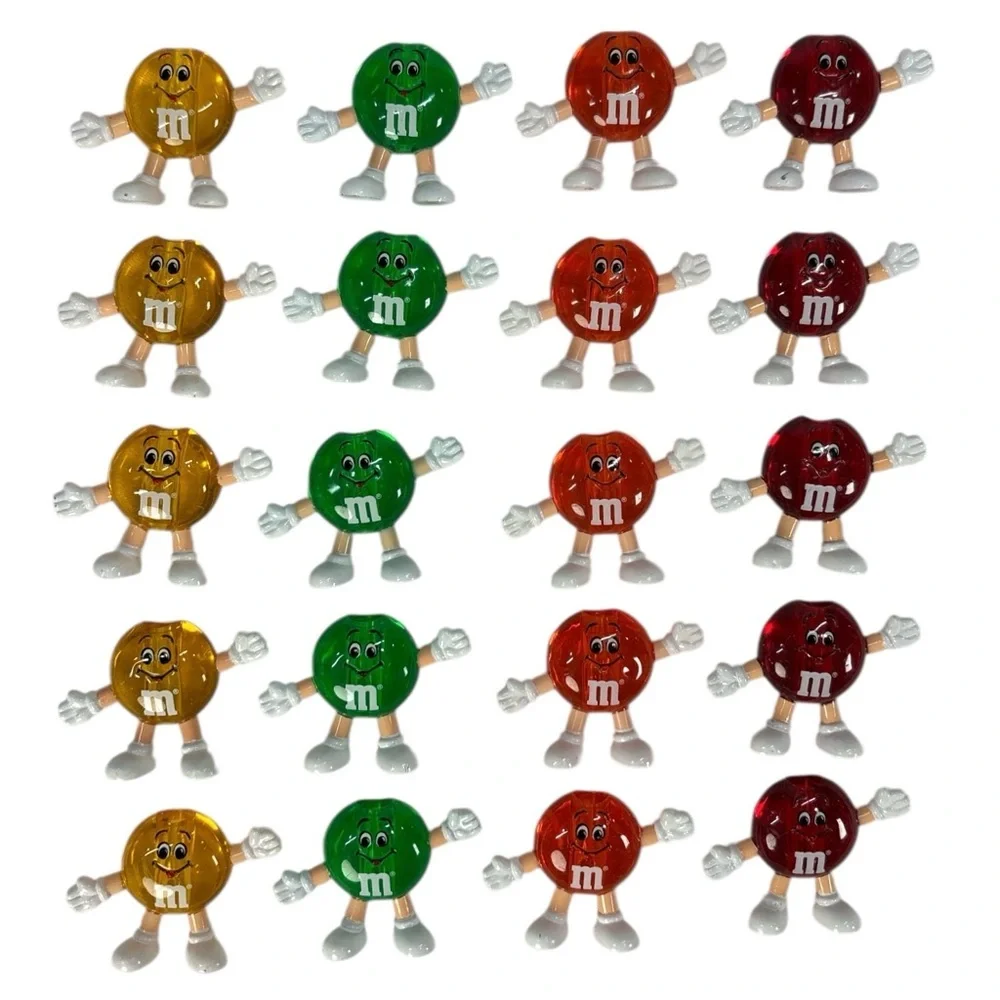 M&M's Happy Lights Christmas Lot Of 20 Replacement String Light Bulb Covers