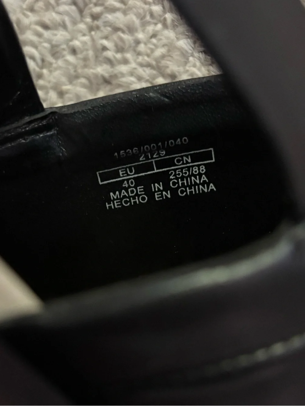 Zara chunky platform
