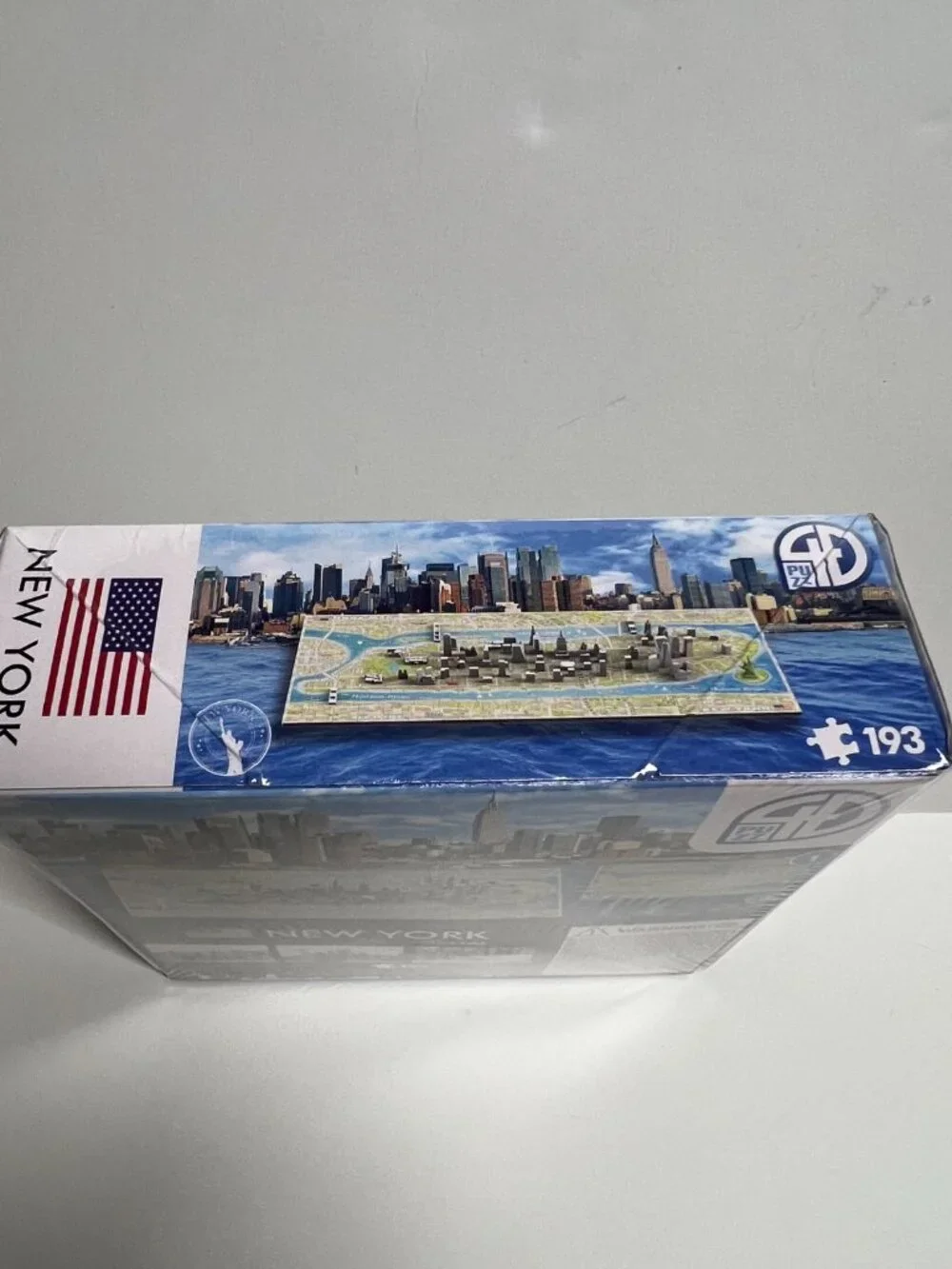 4D puzzle Cityscape Mini (193 Piece), New York city statue of liberty age 7 & up
