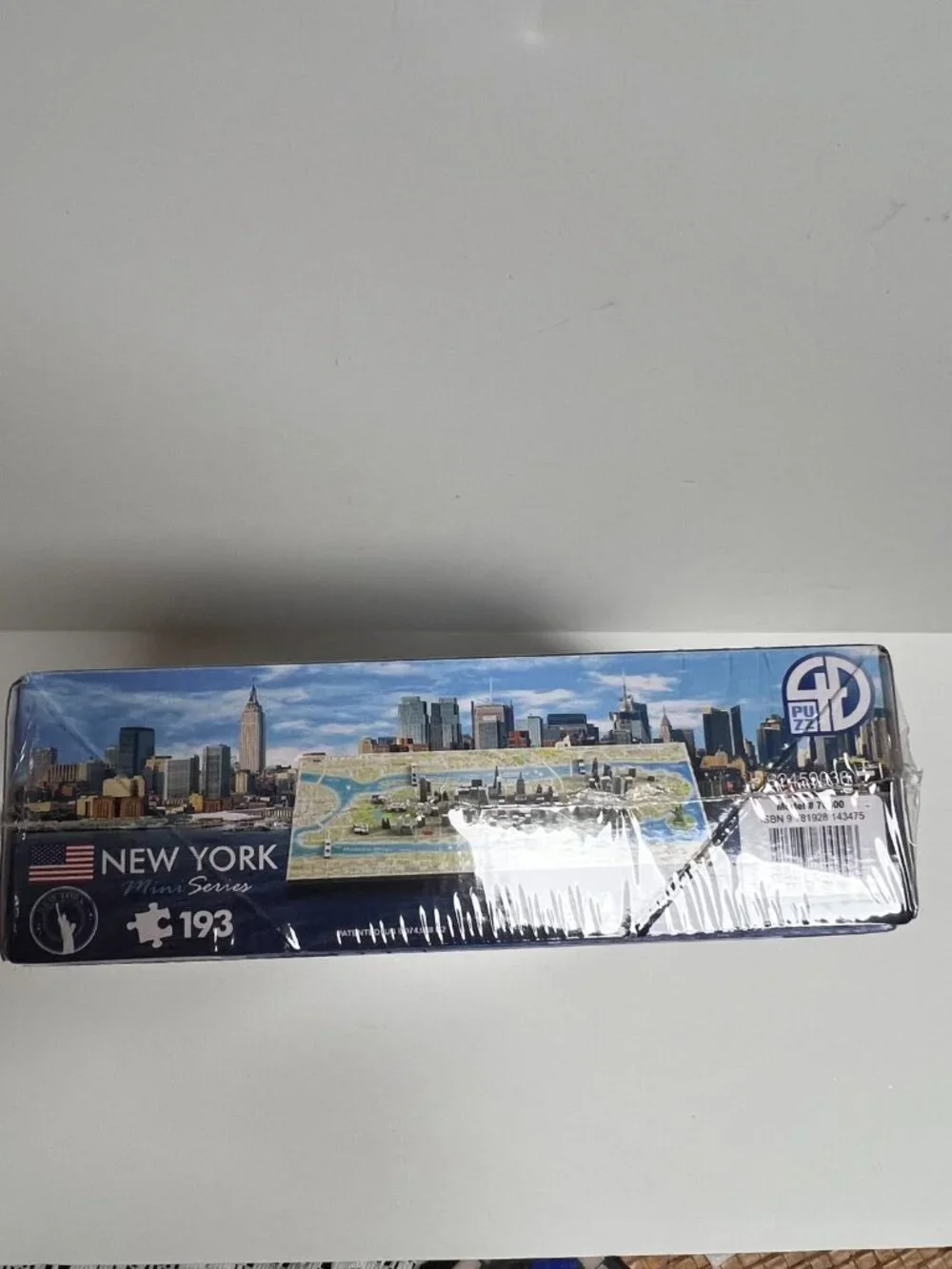 4D puzzle Cityscape Mini (193 Piece), New York city statue of liberty age 7 & up