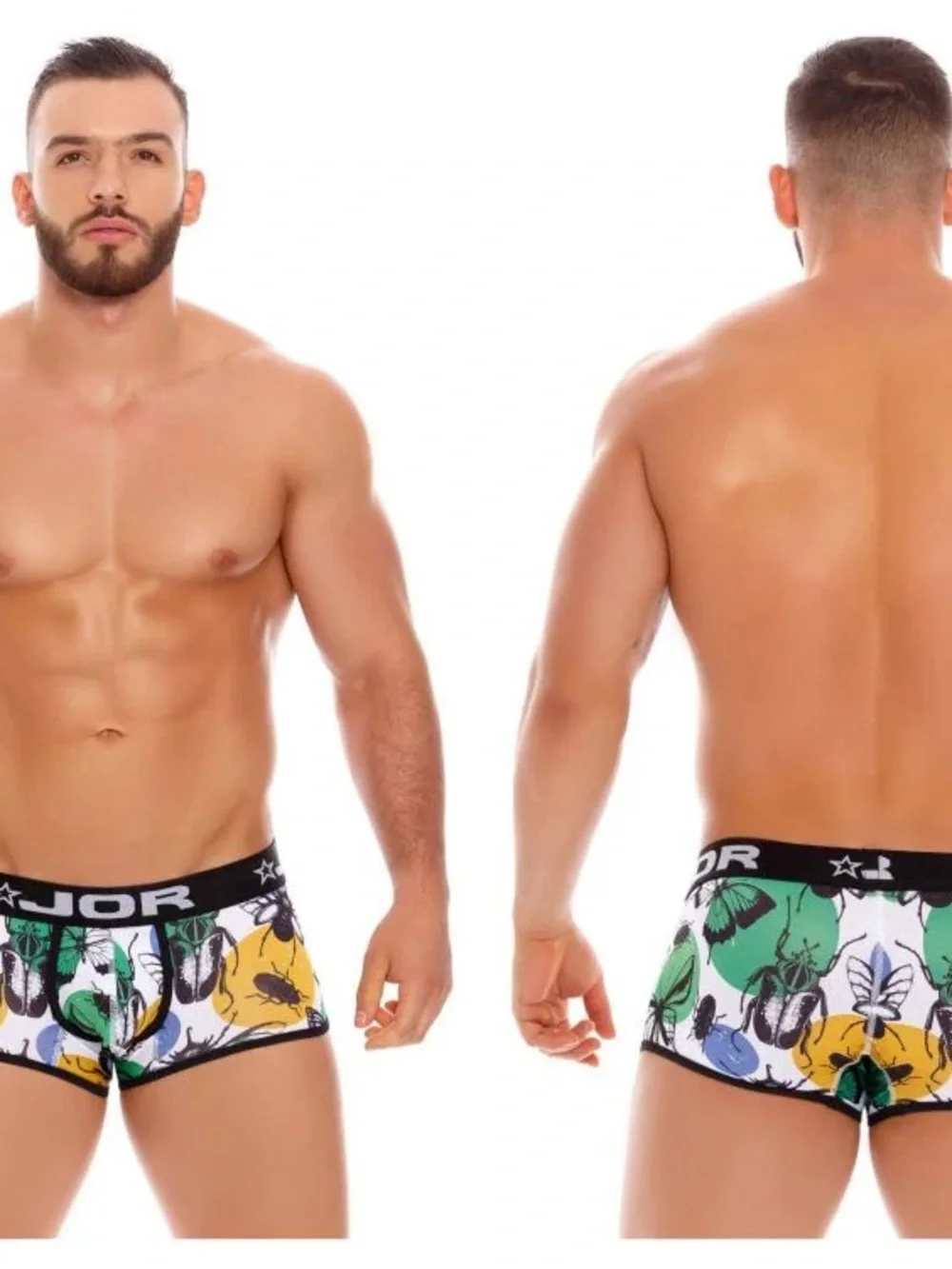 [XL] JOR 1240 Beetle Print Boxer Brief Trunk