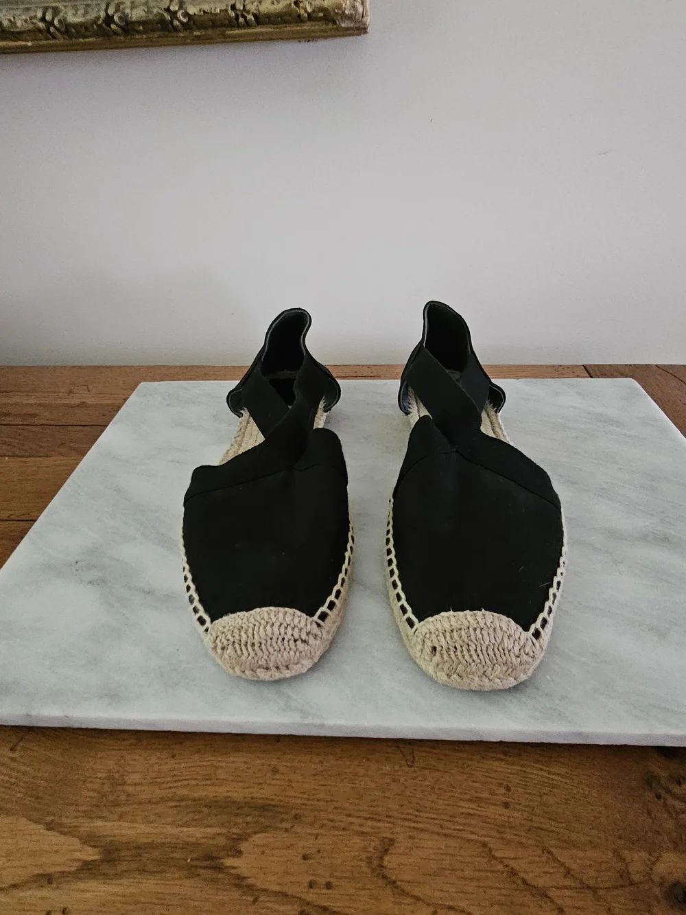 Tory Burch black espadrille