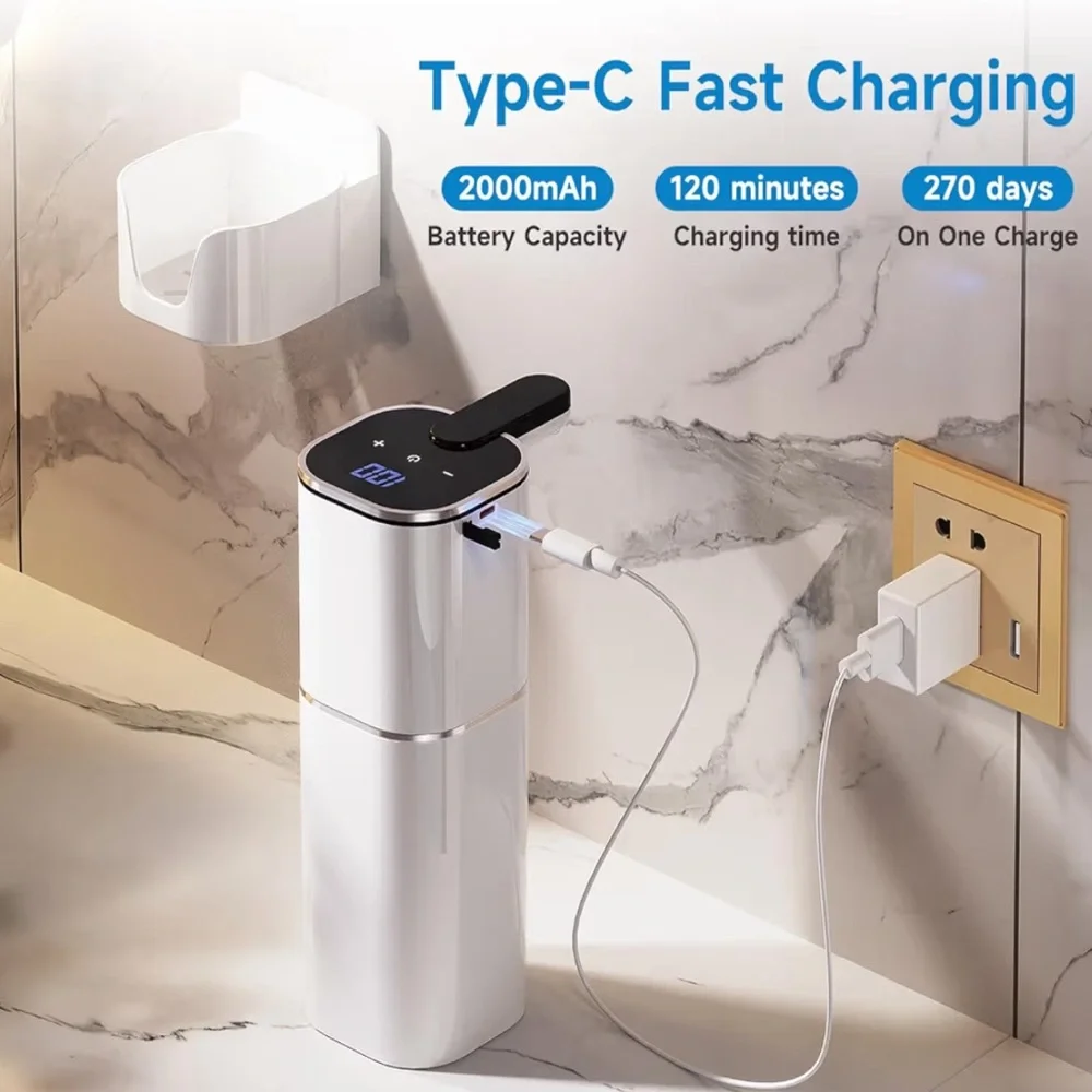 Upgraded Larger Capacity Automatic Dish Soap Dispenser Touchless
