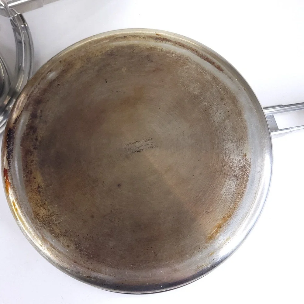 Tramontina Stainless Steel 3 qt Pot 10