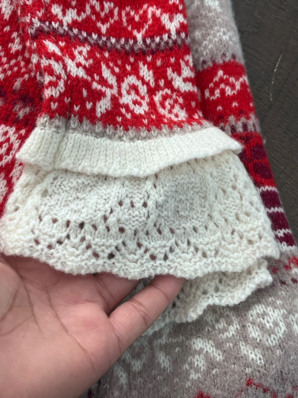 Free People Gift Wrapped Henley Sweater XS