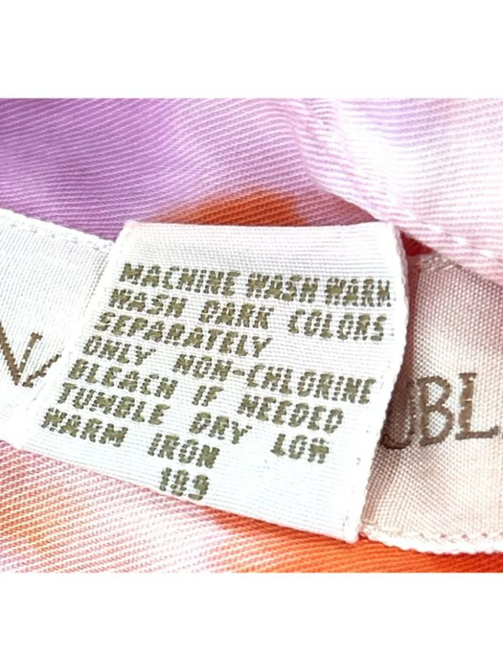 Banana Republic Mens Sz M Shirt Tie-Dye Button Down Multicolor Cotton