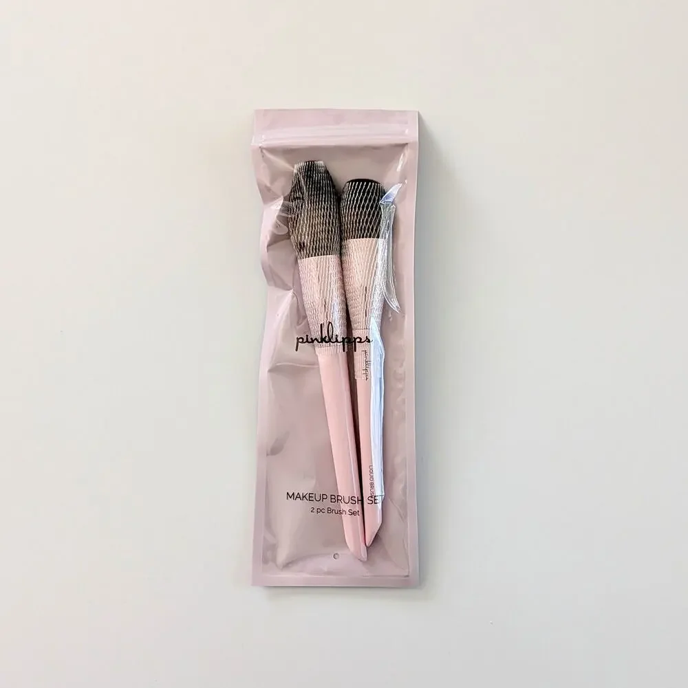 Pinklipps Makeup Brush Set 2pc (full size)