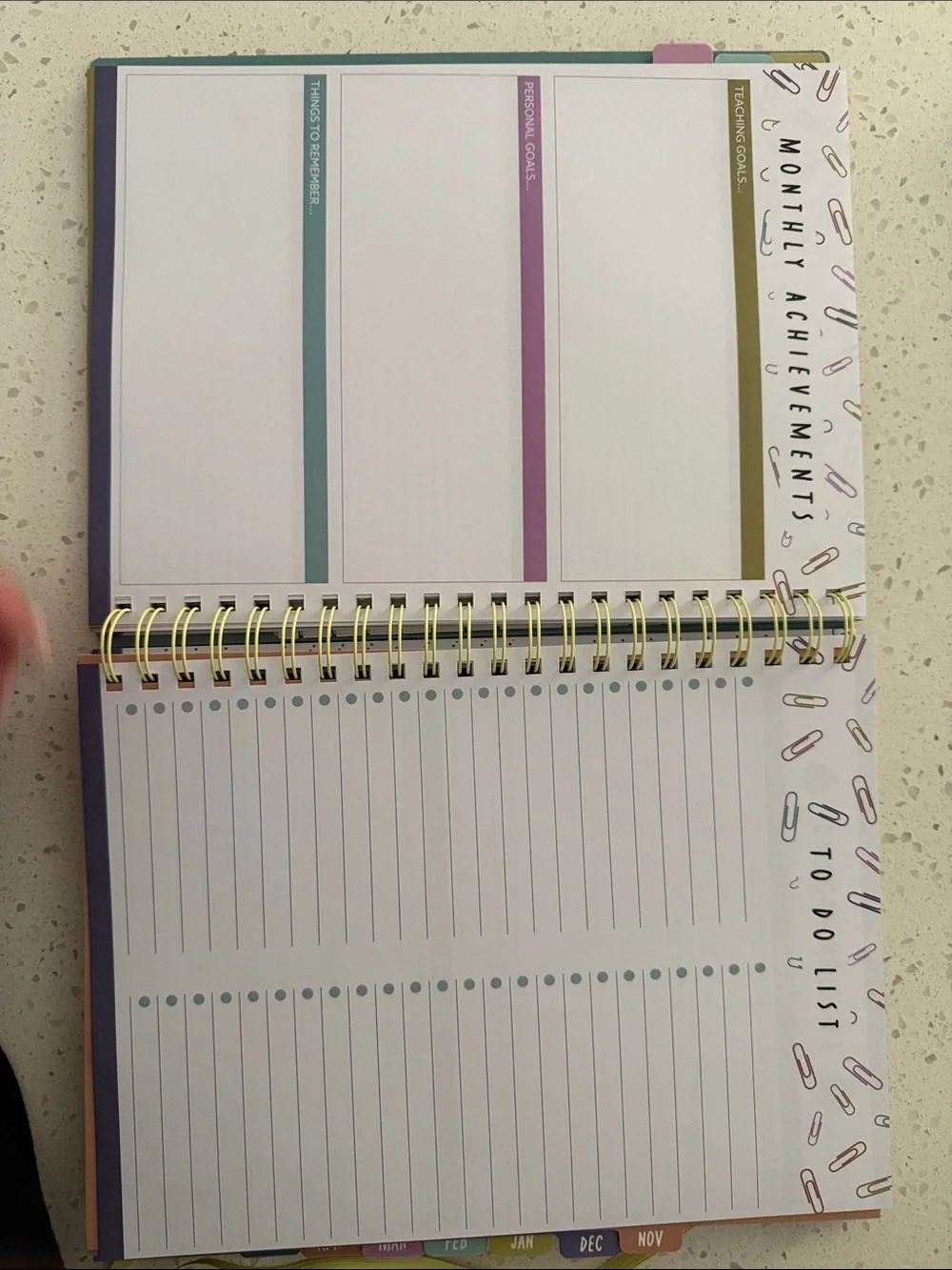 Pembrook teacher planner