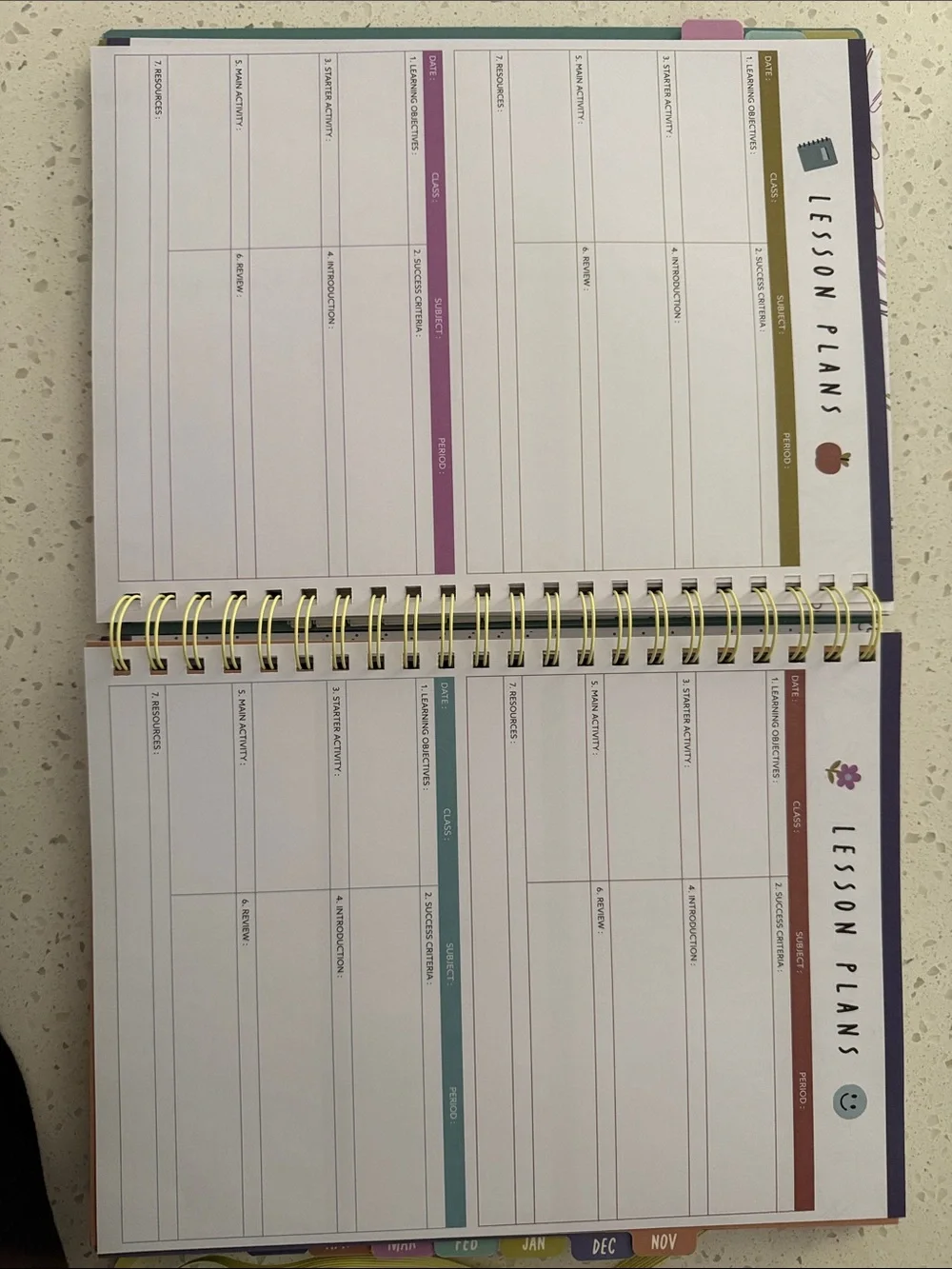 Pembrook teacher planner
