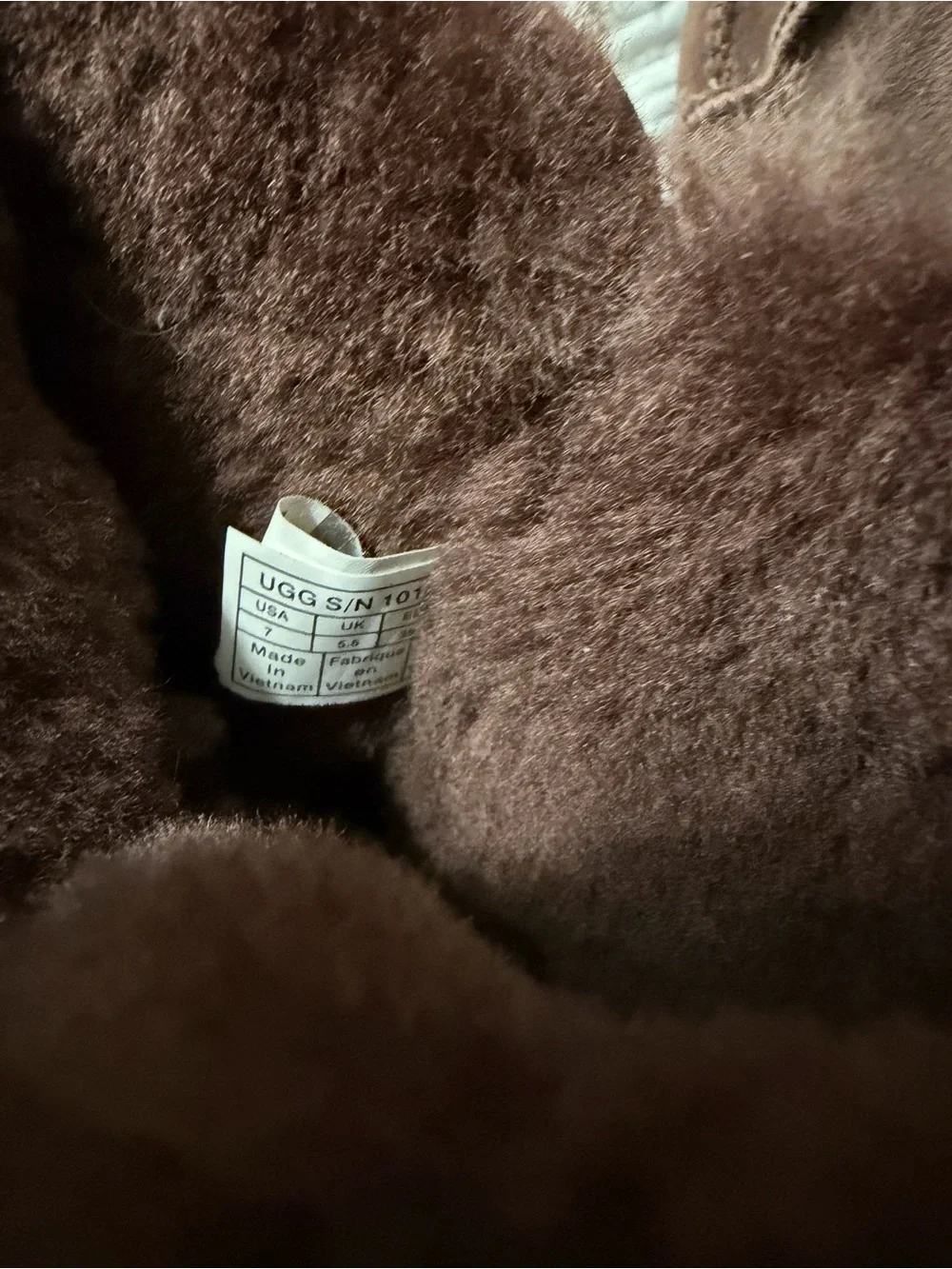 UGG soft suede