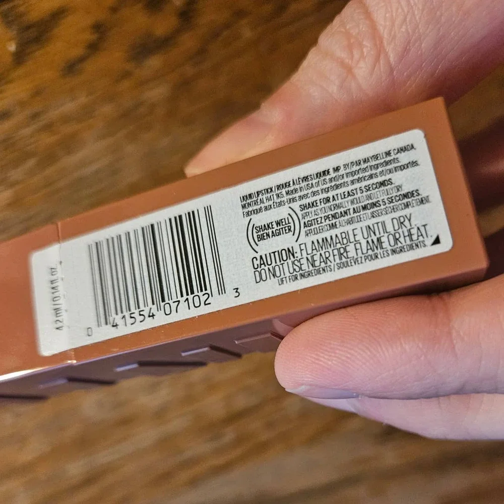 Maybelline your sealed