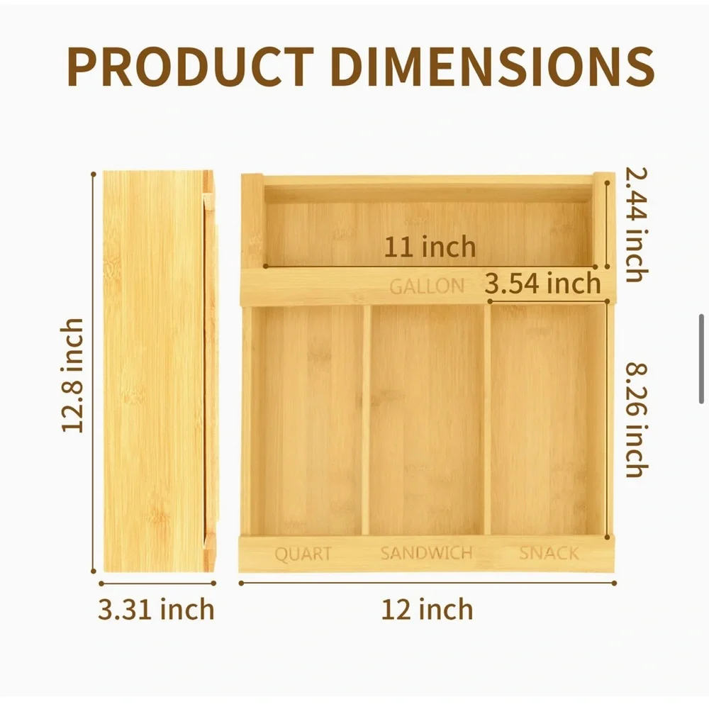 Amazon bamboo ziplock