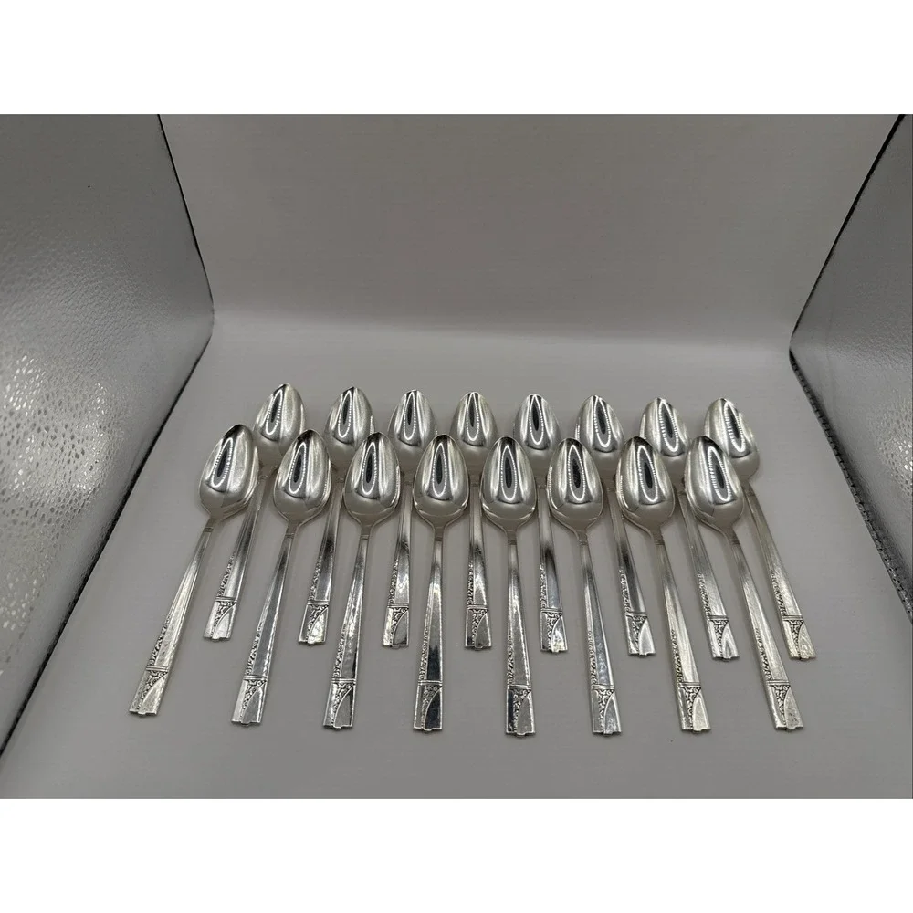 16 - Oneida Caprice Nobility Plate Silverplate Teaspoons 6