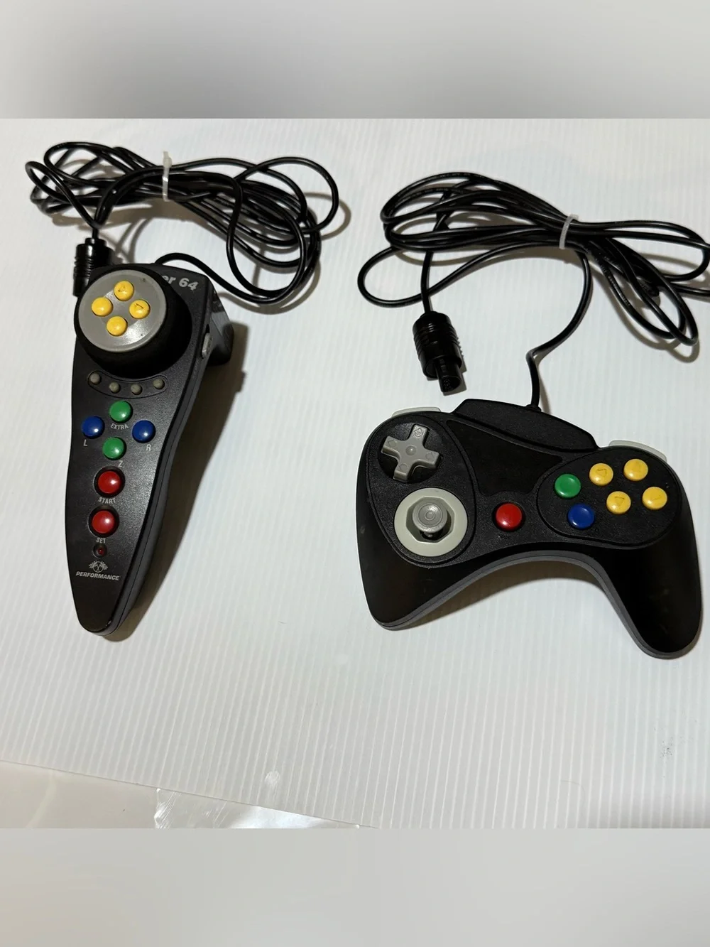 N64 Ultra Racer Controller/N64 Super Pad Plus **Not Tested**
