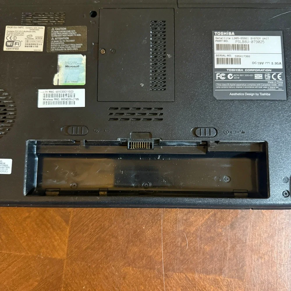 Toshiba brand model