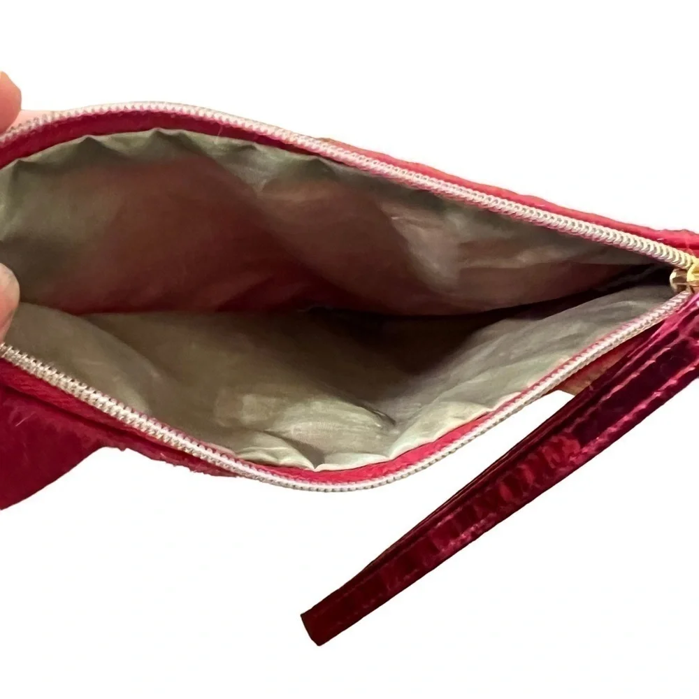 Ipsy Small Cosmetic Bag Bright Pink