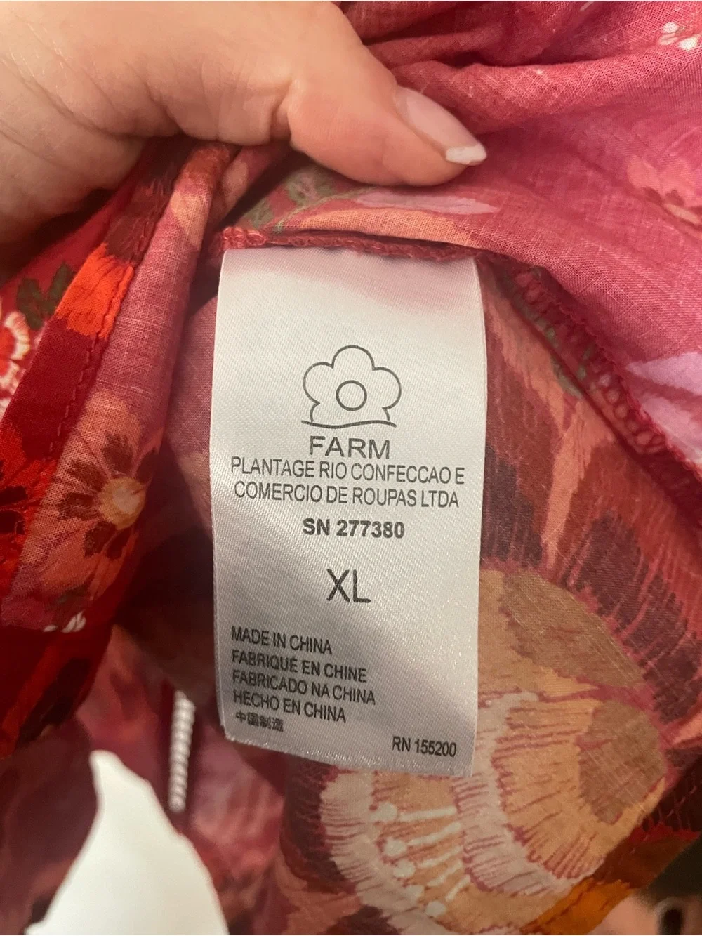 FARM Rio anthropologie farm