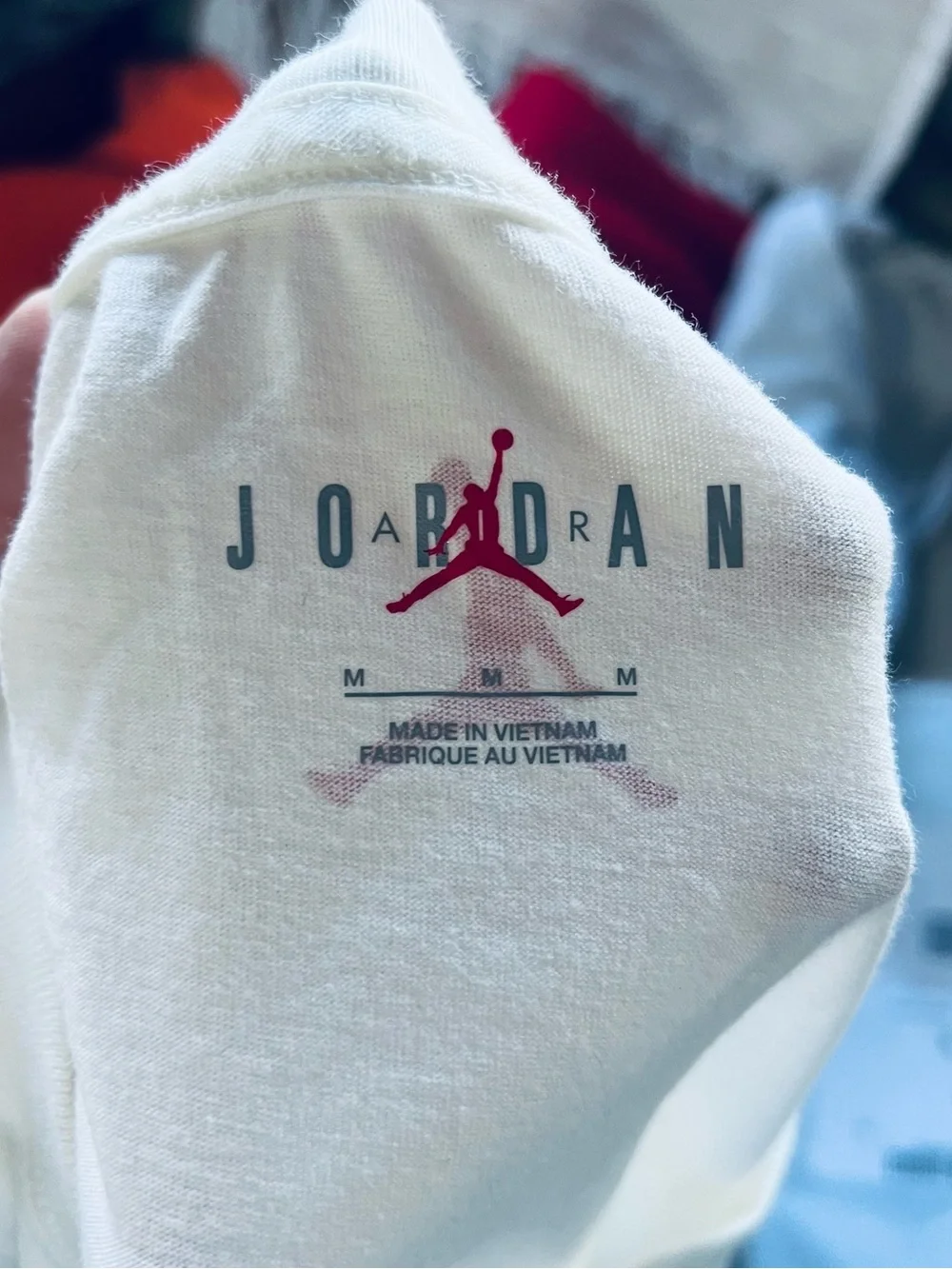 Jordan white short