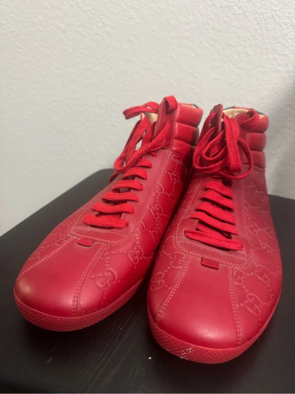 Gucci Signature High Top 'Red'