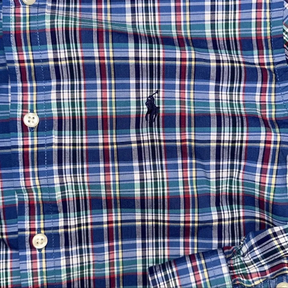 Ralph Laruen Boys Plaid Shirt