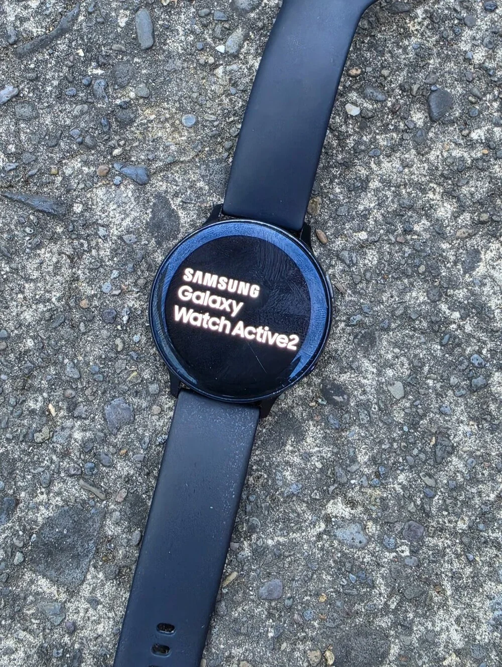 Samsung Galaxy Active2 smartwatch, black
