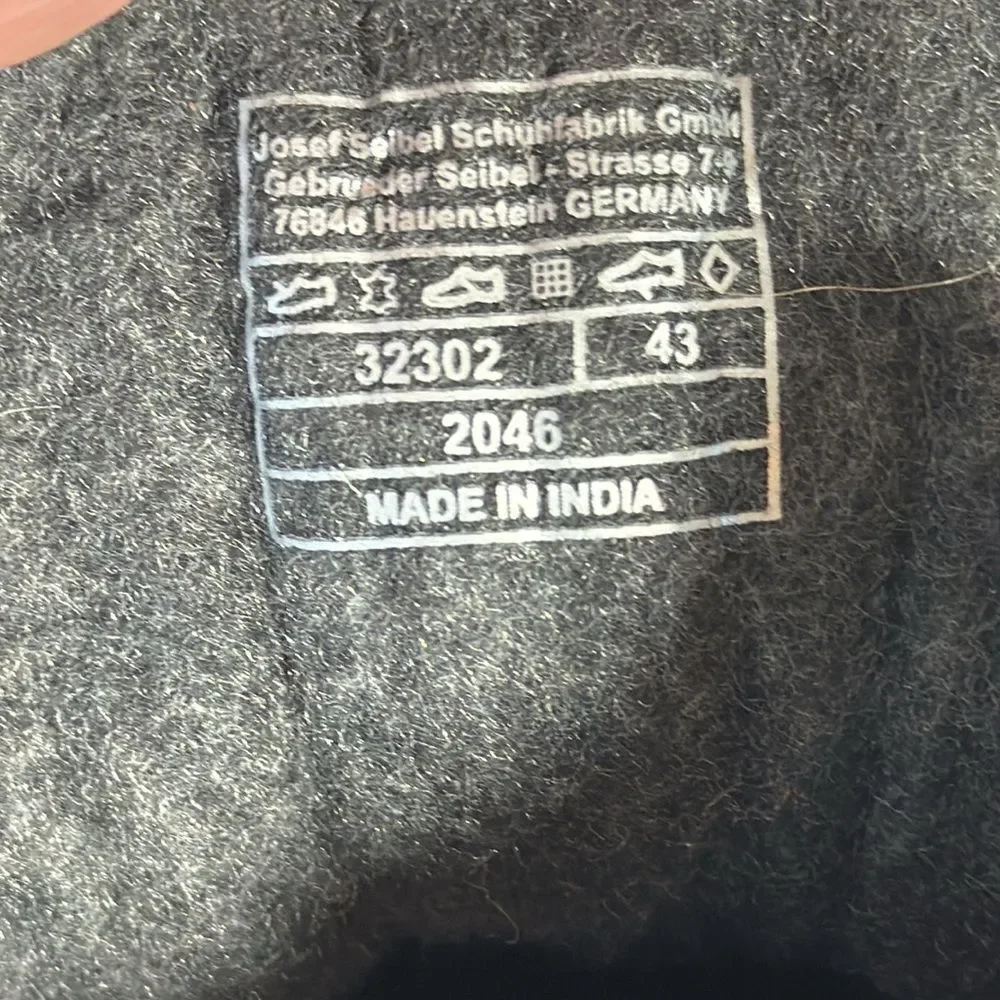 Josef Seibel ask feel or
