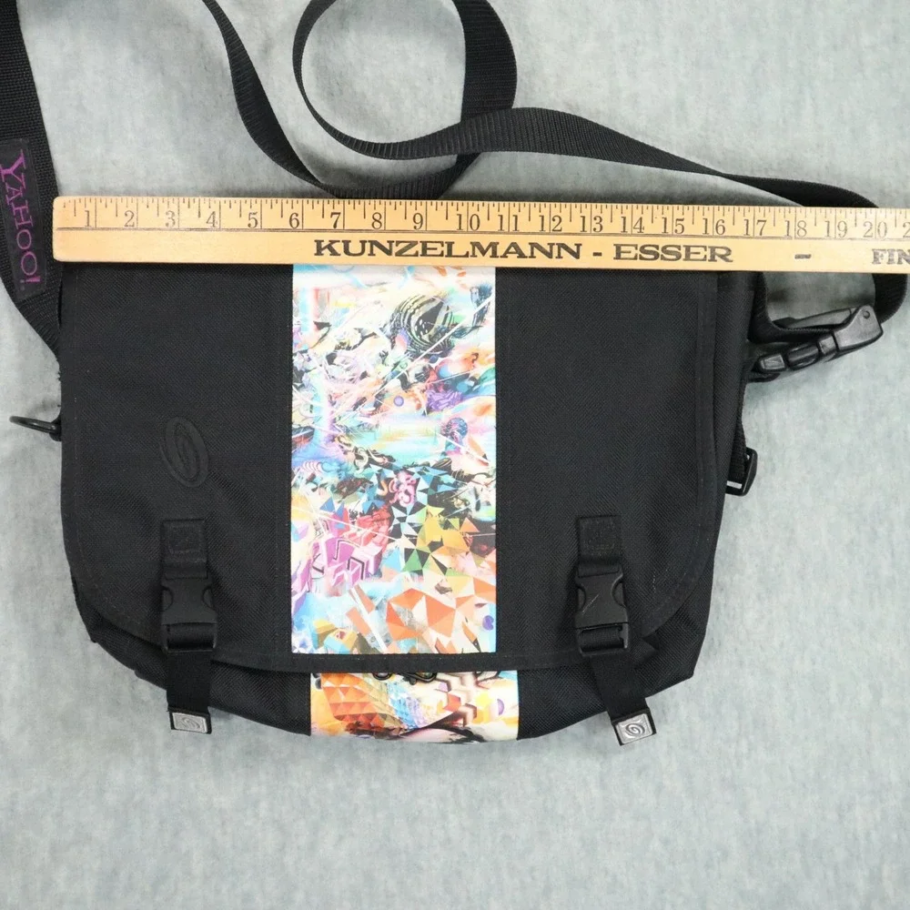 Timbuk2 Yahoo 15th Anniversary Messenger‎ Bag 1 of 100 Mens OS Black 2010 Rare