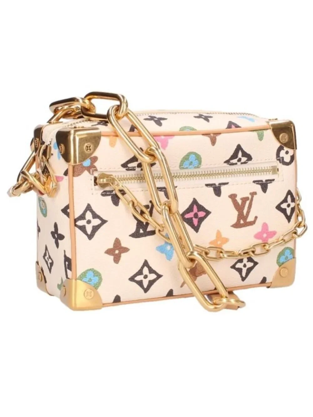 Louis Vuitton Mini-Soft Trunk Monogram Shoulder Bag
