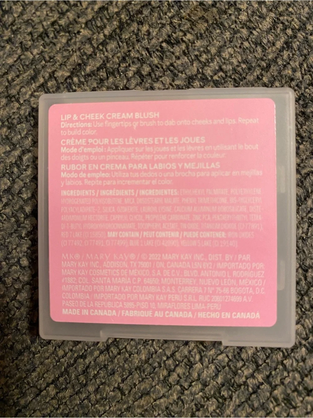 Mary Kay dual purpose