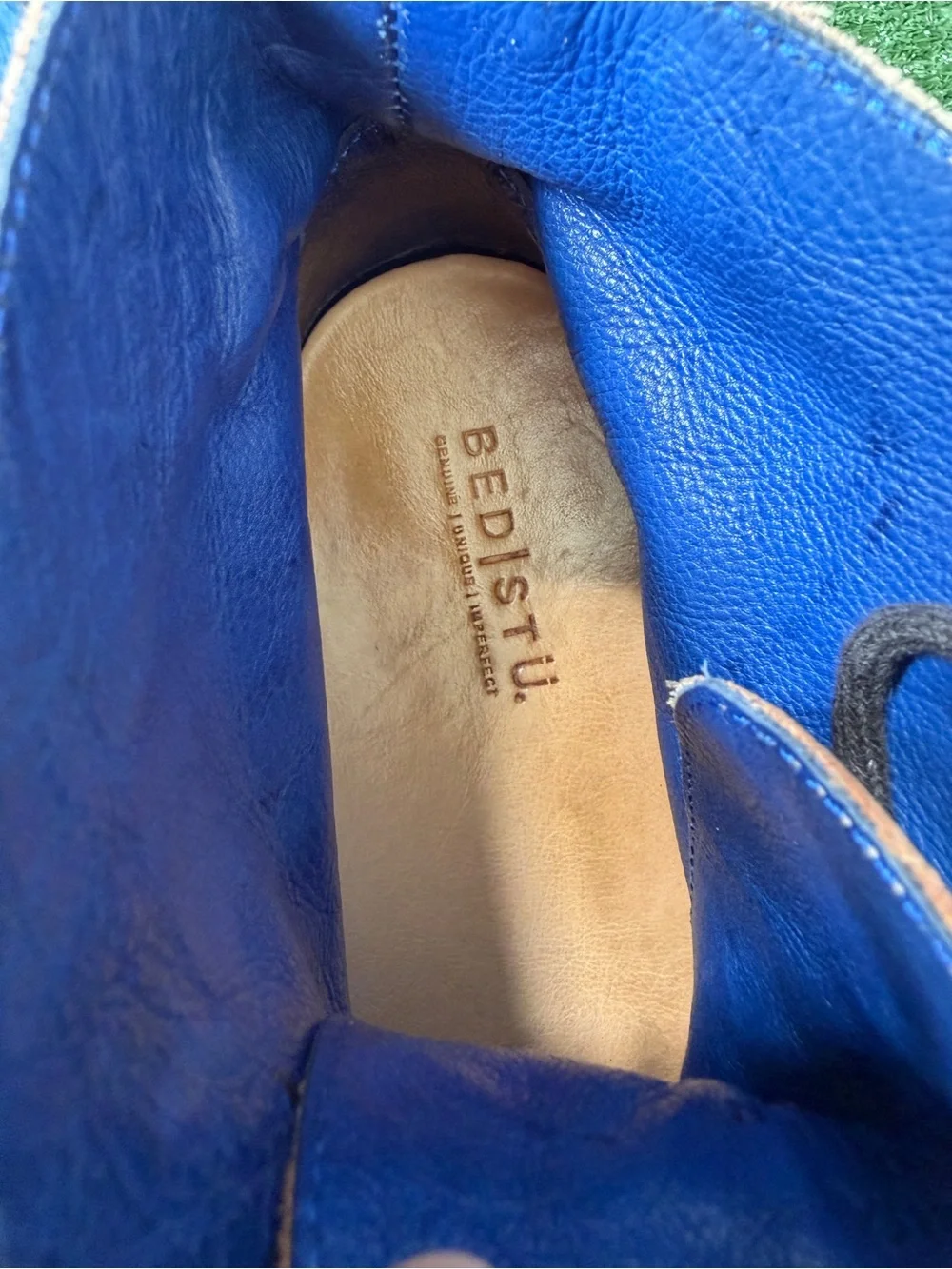Bed Stu leather upper
