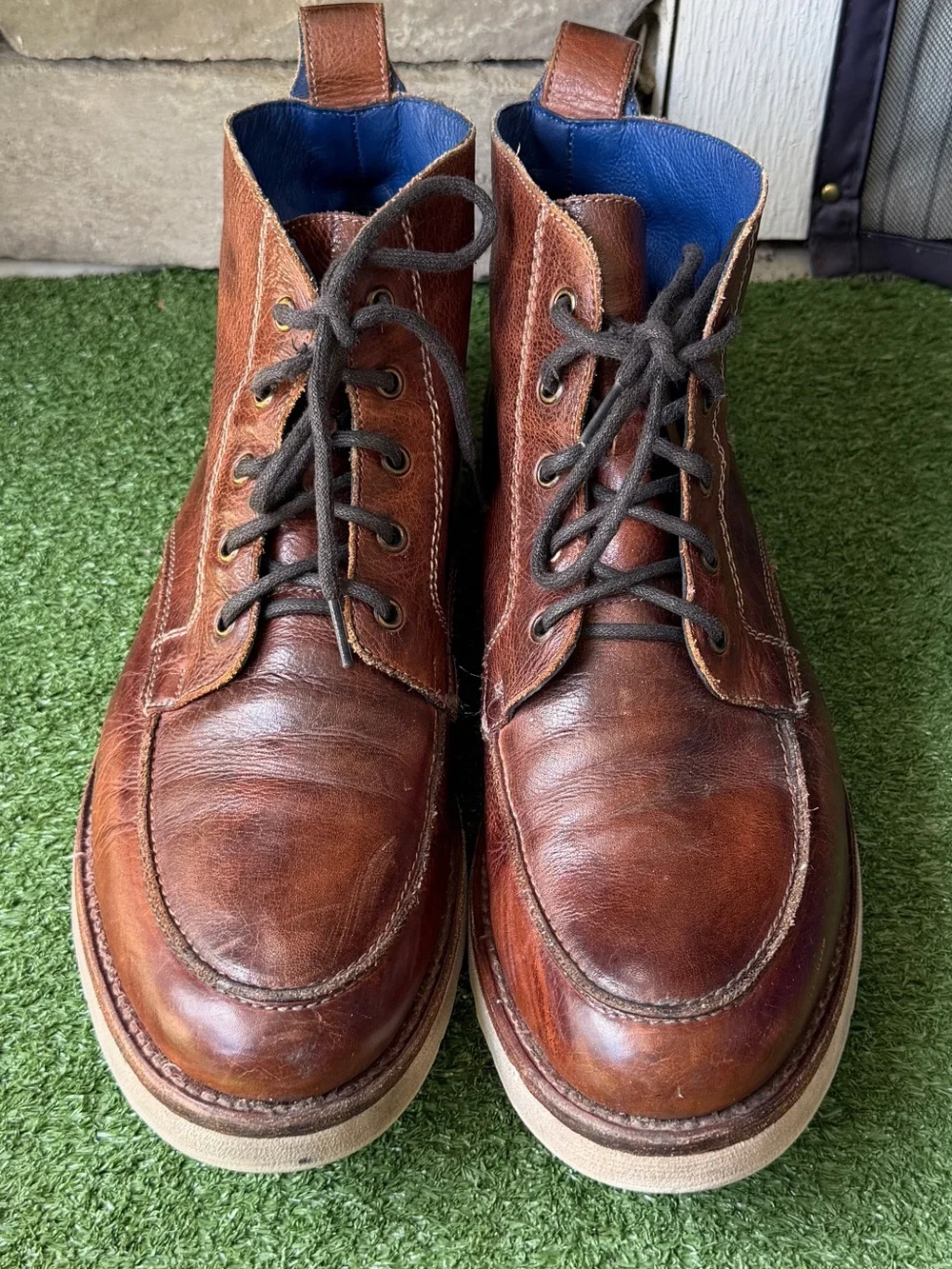 Bed Stu leather upper