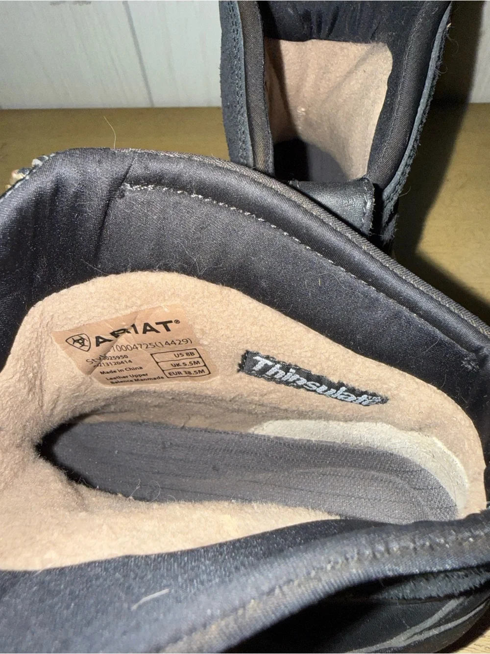 Ariat black ankle