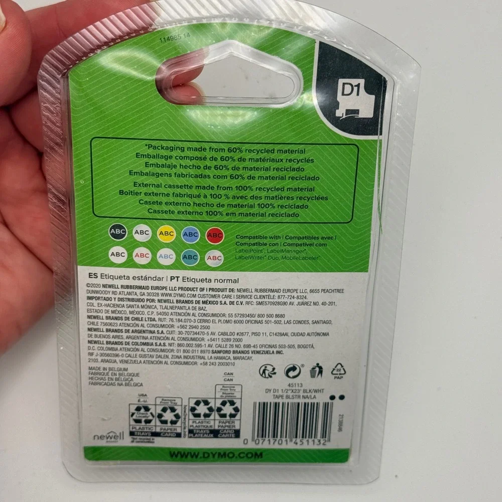 Dymo d1 standard