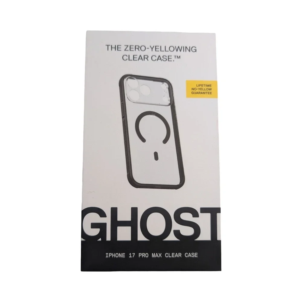 Nn2-O dbrand‎ Ghost Zero-Yellowing Case for Apple iPhone 17 Pro Max - Clear
