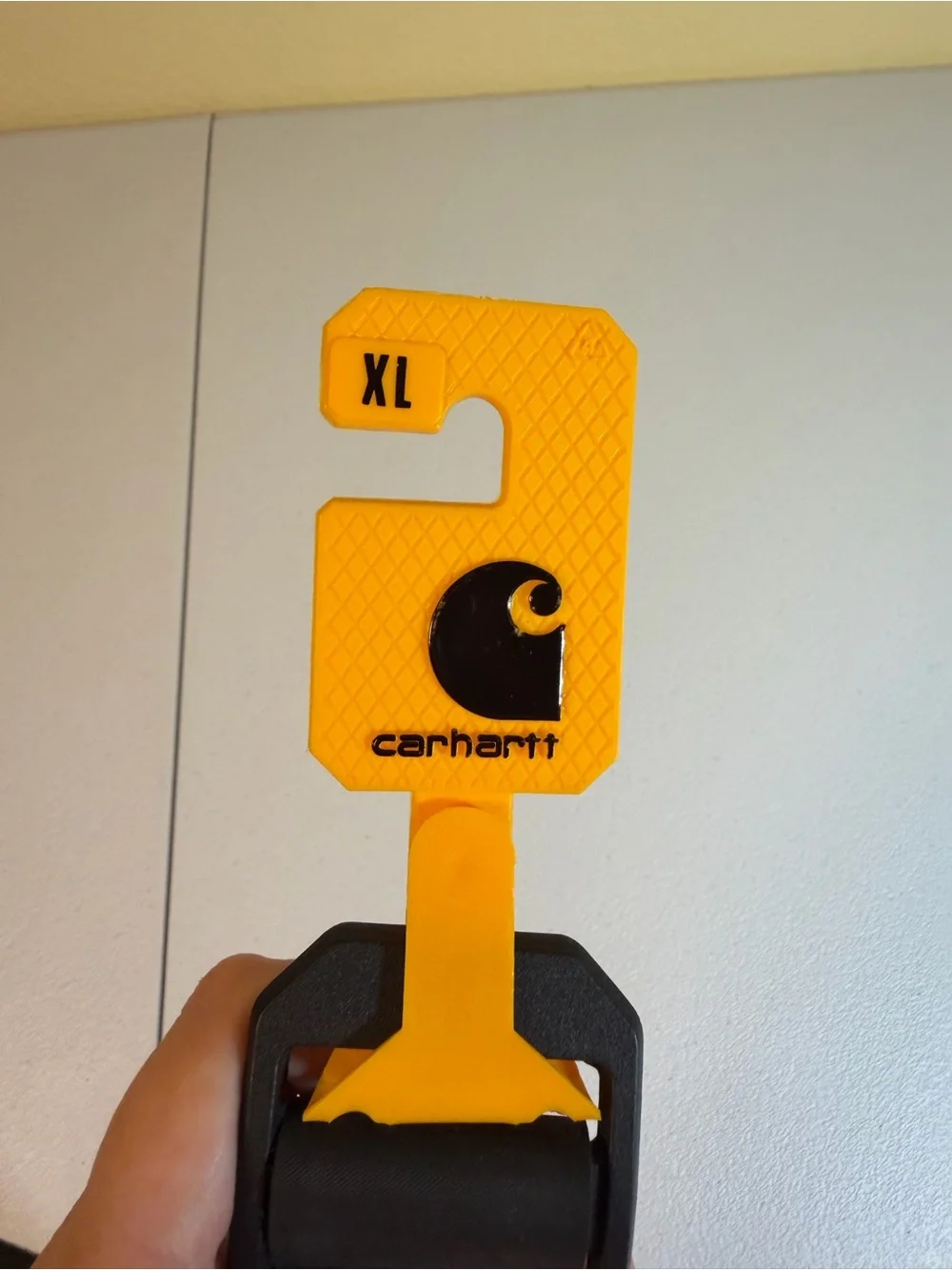 Carhartt Yellow & Black Belt With Guide Tag NWT