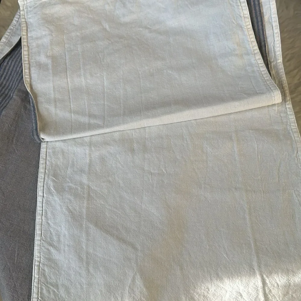 West Elm gray blue