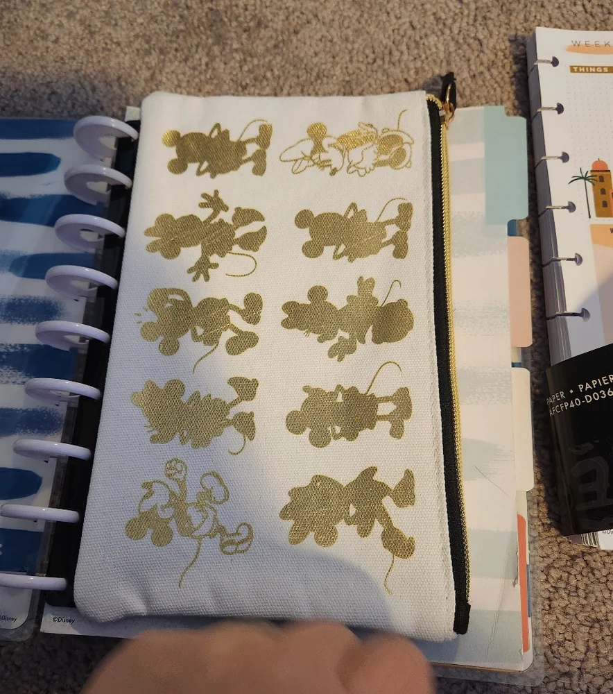Mickey Mouse Budget Planner and Note Paper