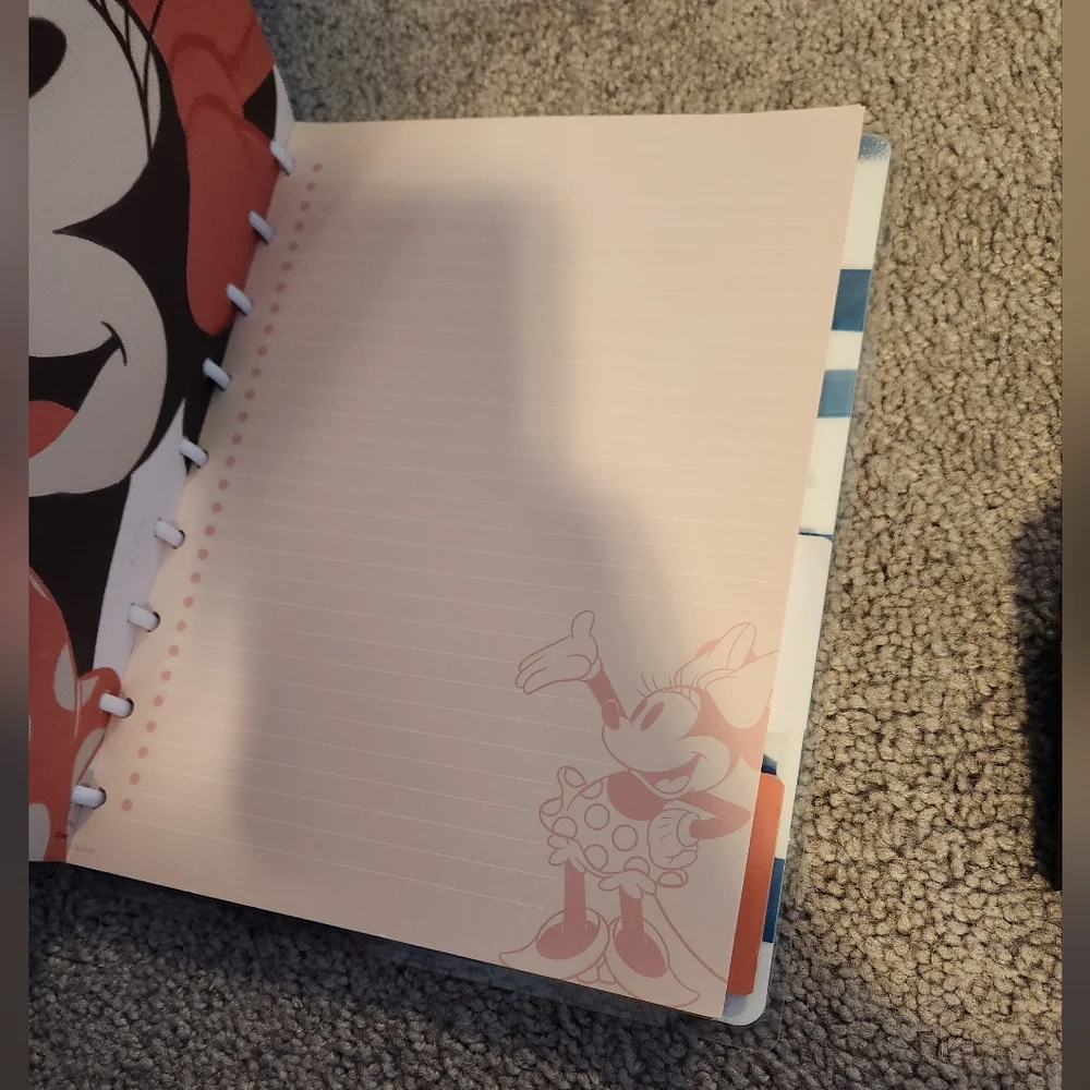 Mickey Mouse Budget Planner and Note Paper